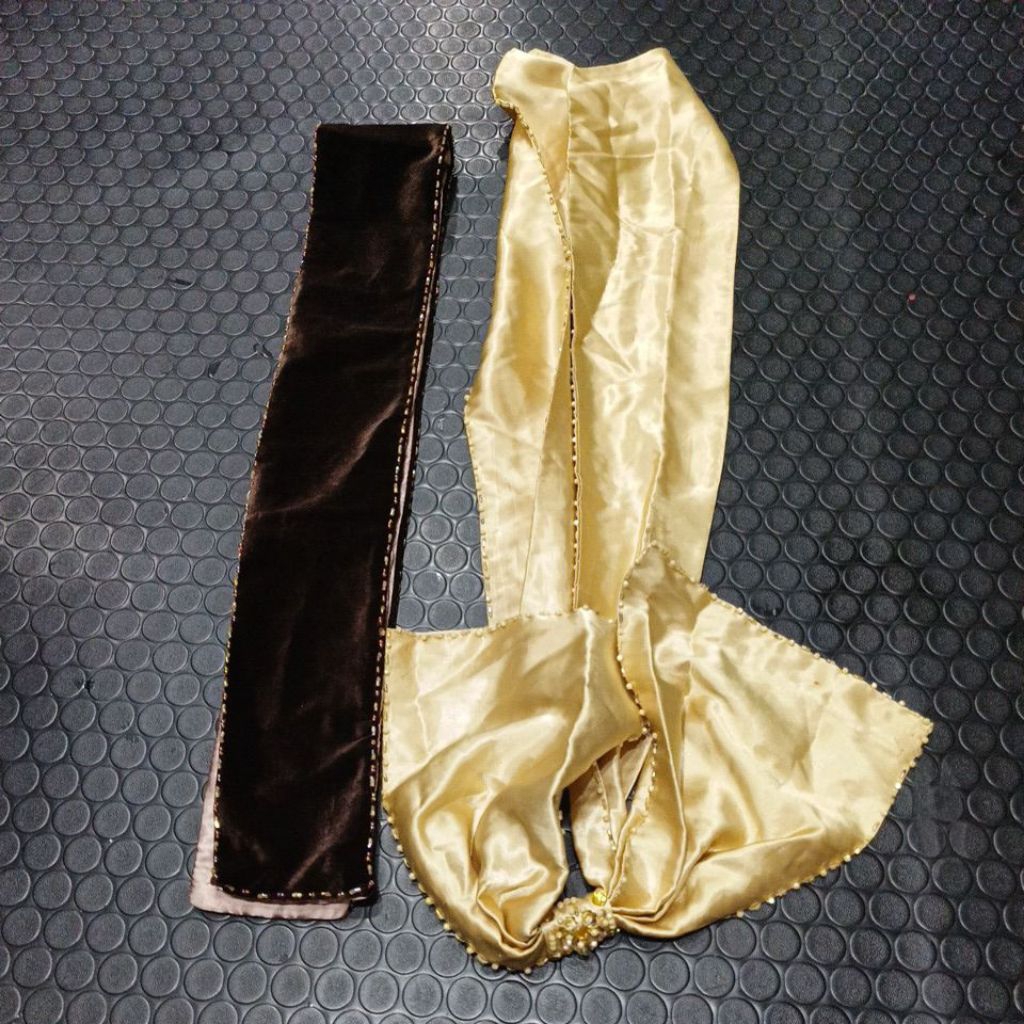 2 obi pengantin sabuk kebaya pengantin ❤️ preloved ❤️