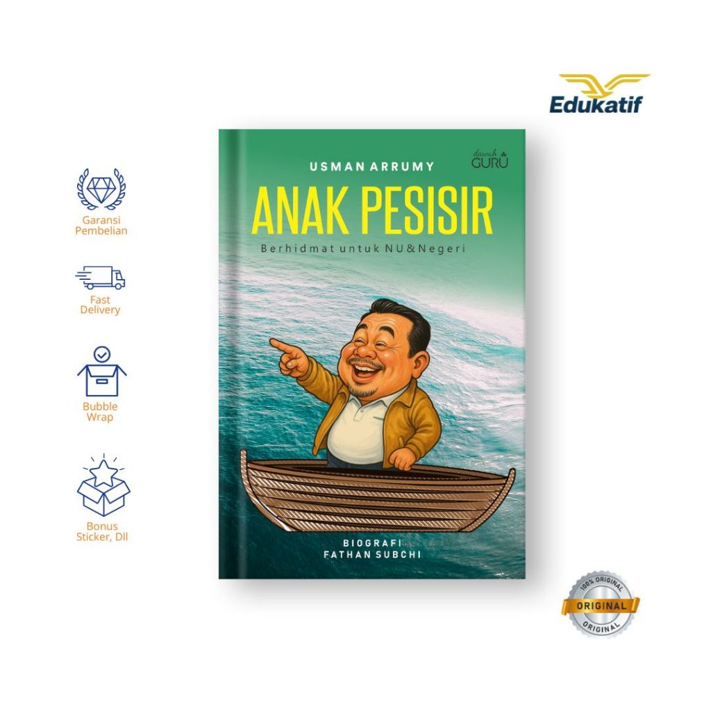 Edukatif I Novel Biografi Fathan Subchi: Anak Pesisir Berkhidmat Untuk NU & Negeri I Usman Arrumy