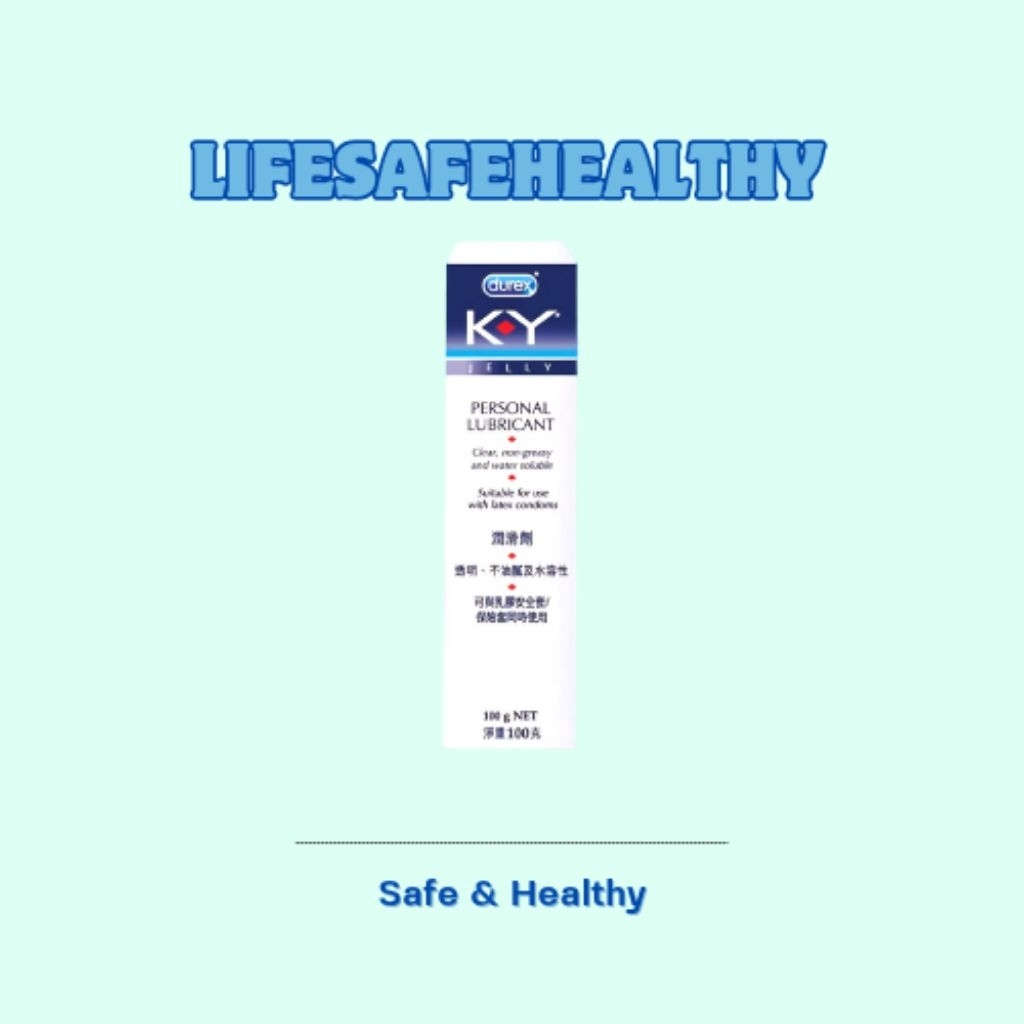 Durex Lube KY Jelly Personal Lubricant 100g - Pelumas Pria dan Wanita