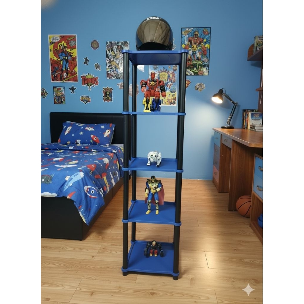 RAK HELM PLASTECH  RAK MAINAN PLASTECH 40x40cm