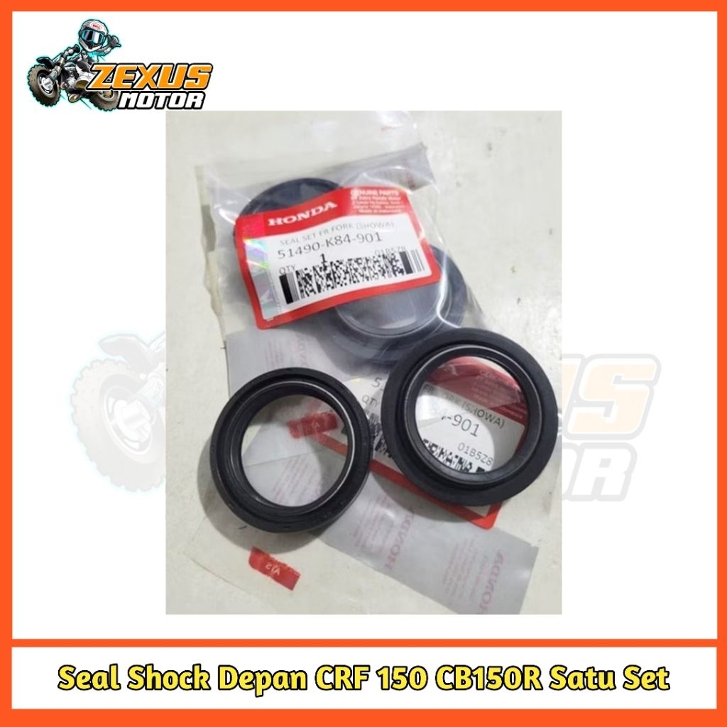 Seal Shock Depan CRF Seal Shock CB150R USD Satu Set 51490-K84-901 PNP CRF 150 CB150R USD CBR 150 CBR