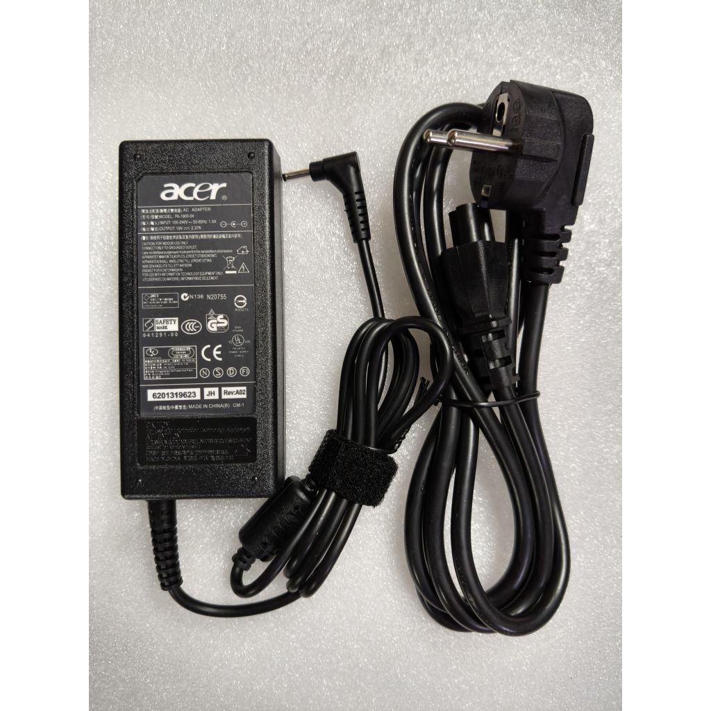 Adaptor Charger Acer Chromebook 11 C730 C730E C735 C730E-C4BA R 11 R11 CB5-132T C738T CB5-132T-C8ZW 