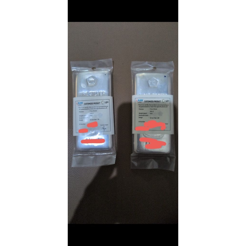 Perak / Silver Antam 500 gram ORI
