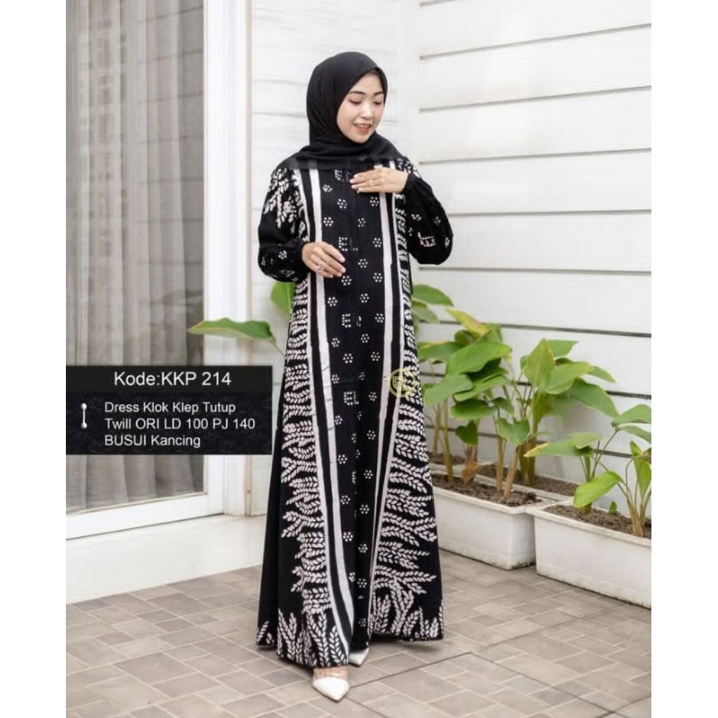 Gamis Elzhaf M/ Dress Twill premium/ Elzhaf Ld 100