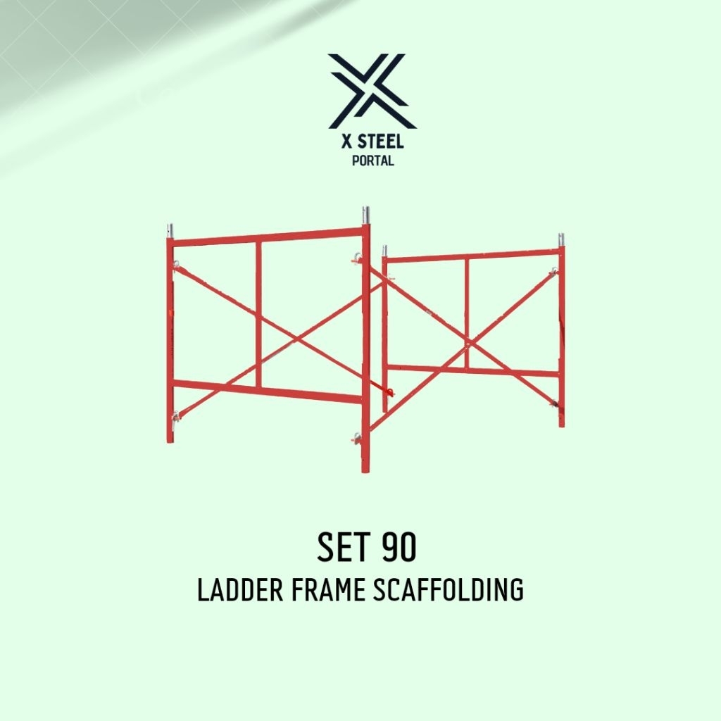 Set Ladder Frame 90 Scaffolding Steger