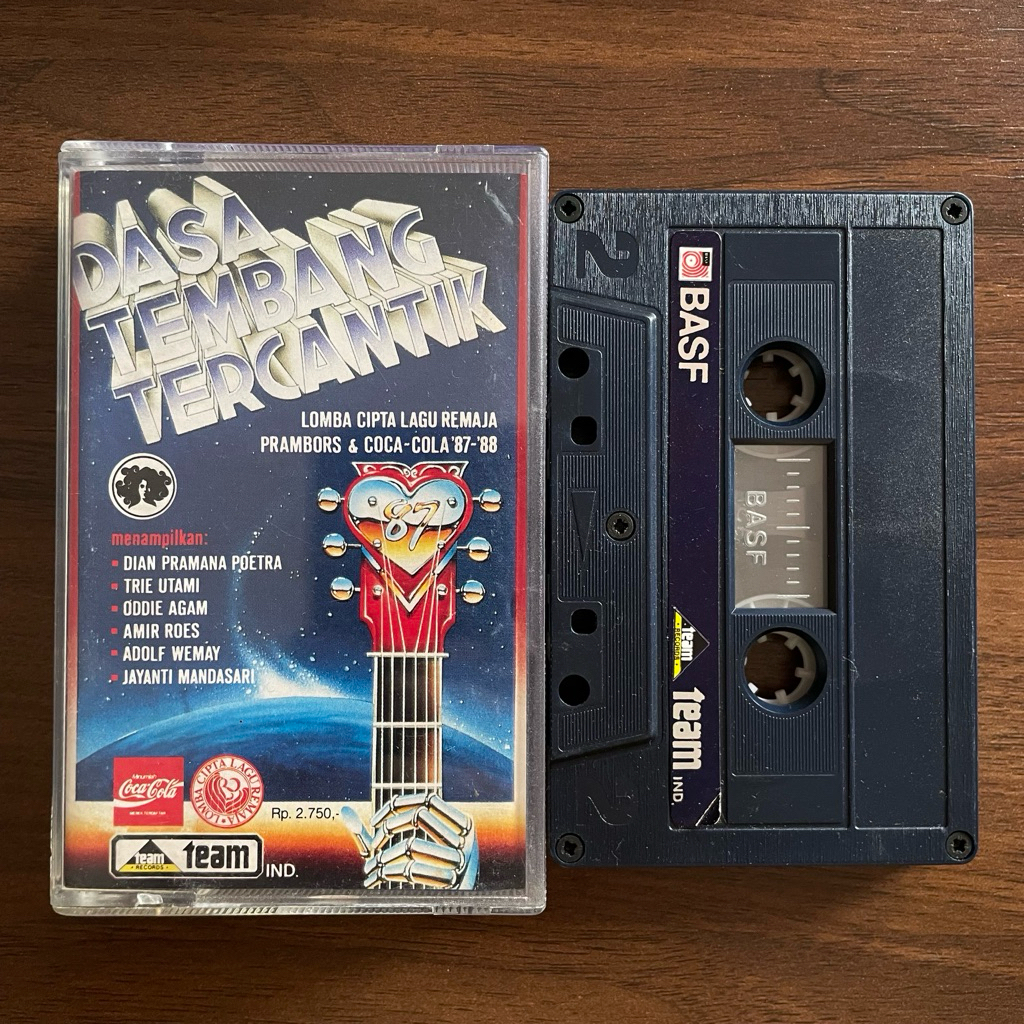 Kaset pita - Dasa Tembang Tercantik LCLR 87-88