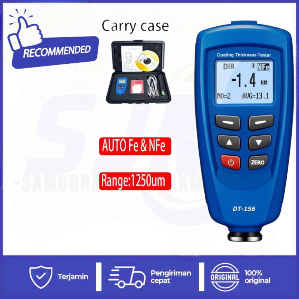 Paint Coating Thickness Gauge DT156 CEM Instruments ORI ketebalan cat