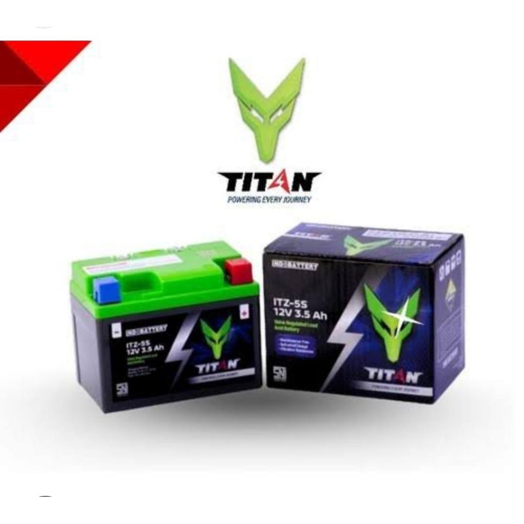 Aki kering Motor Vario 110 ITZ5-S TITAN aki kering dari INDOPARTS - INDOBATTERY