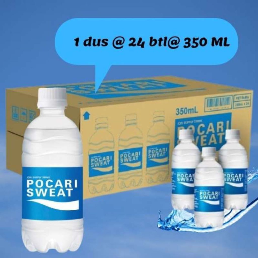 POCARI SWEAT 350ml 1 dus 24pcs
