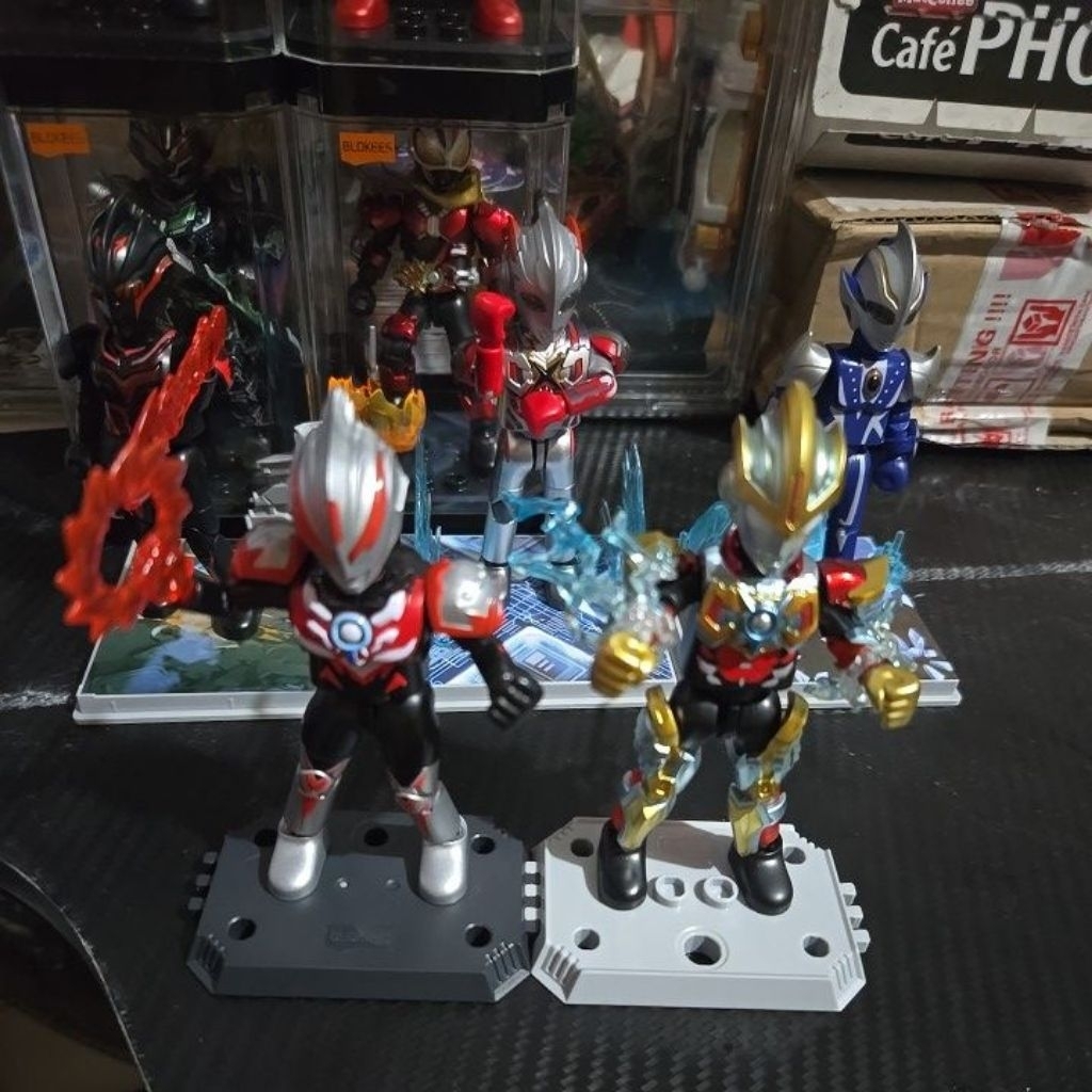 Blokees / Buluke Galaxy Version & Shining Version GV/SV Ultraman Orb(Reguler & Secret), Dark Zagi, X