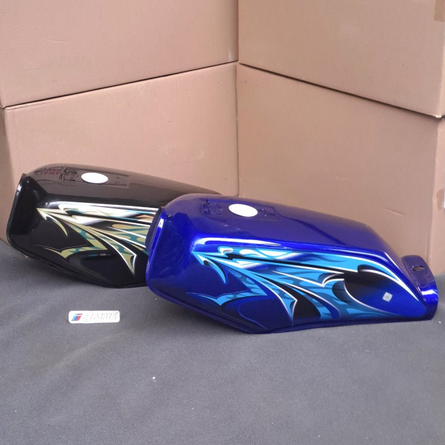 TANGKI RX KING STRIPING SET BIRU DAN HITAM 2006 TANGKI RX KING STRIPING SET HITAM DAN BIRU 2006