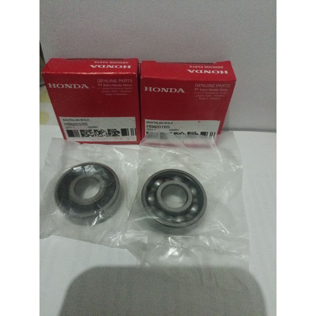BEARING HONDA 6201 RS 1 PCS LAHER KLAKER BANTALAN  RODA DEPAN  VARIO/BEAT