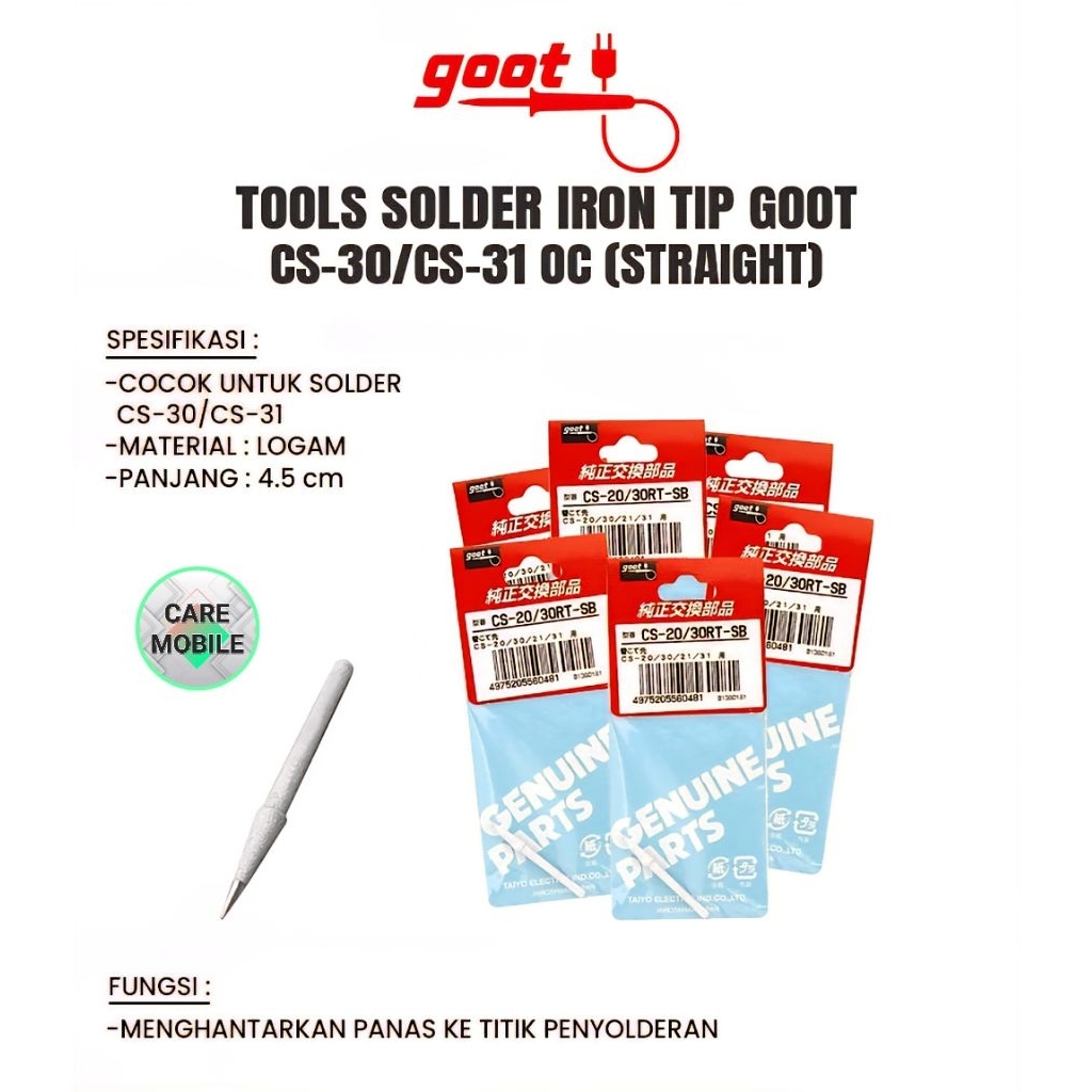 Mata Solder Lancip goot