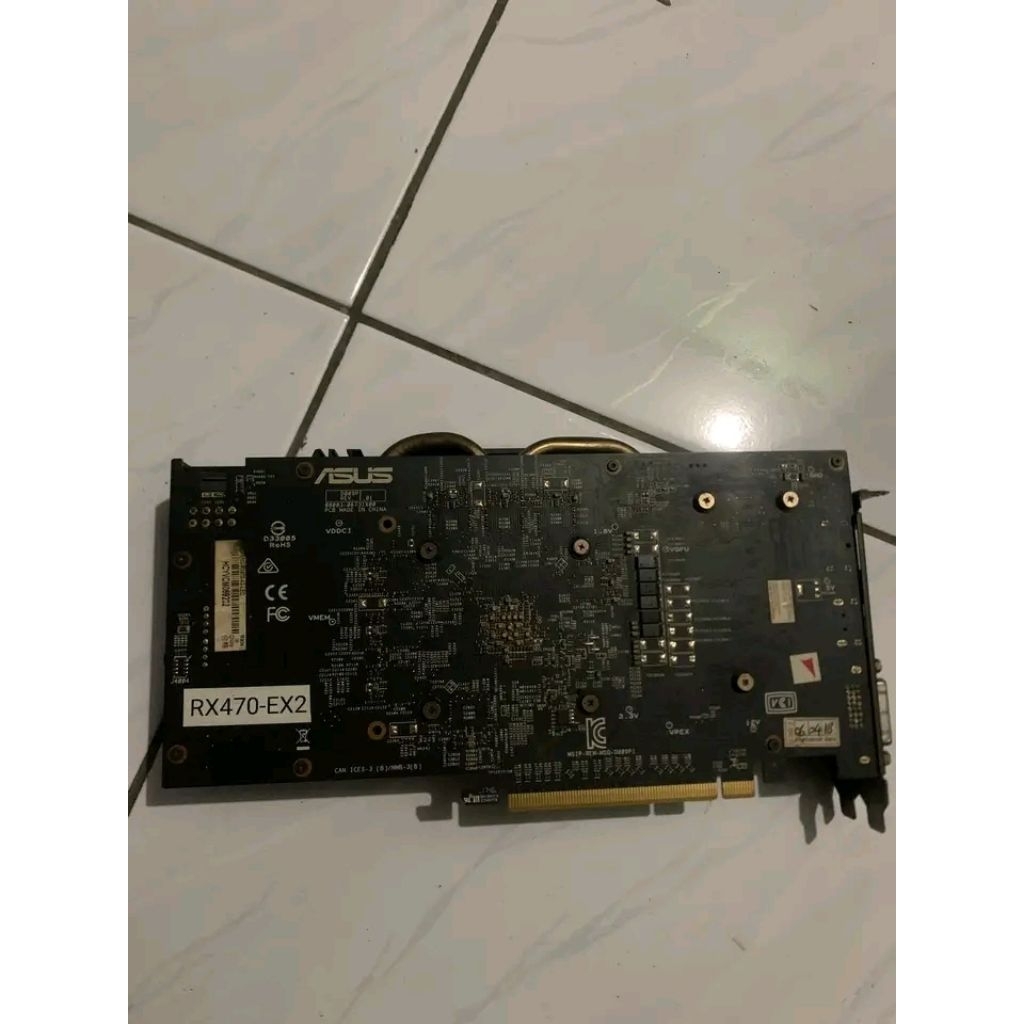 VGA ASUS Redeon RX 470 4GB GDDR5-Kinerja Stabil Dan Harga Terjangkau