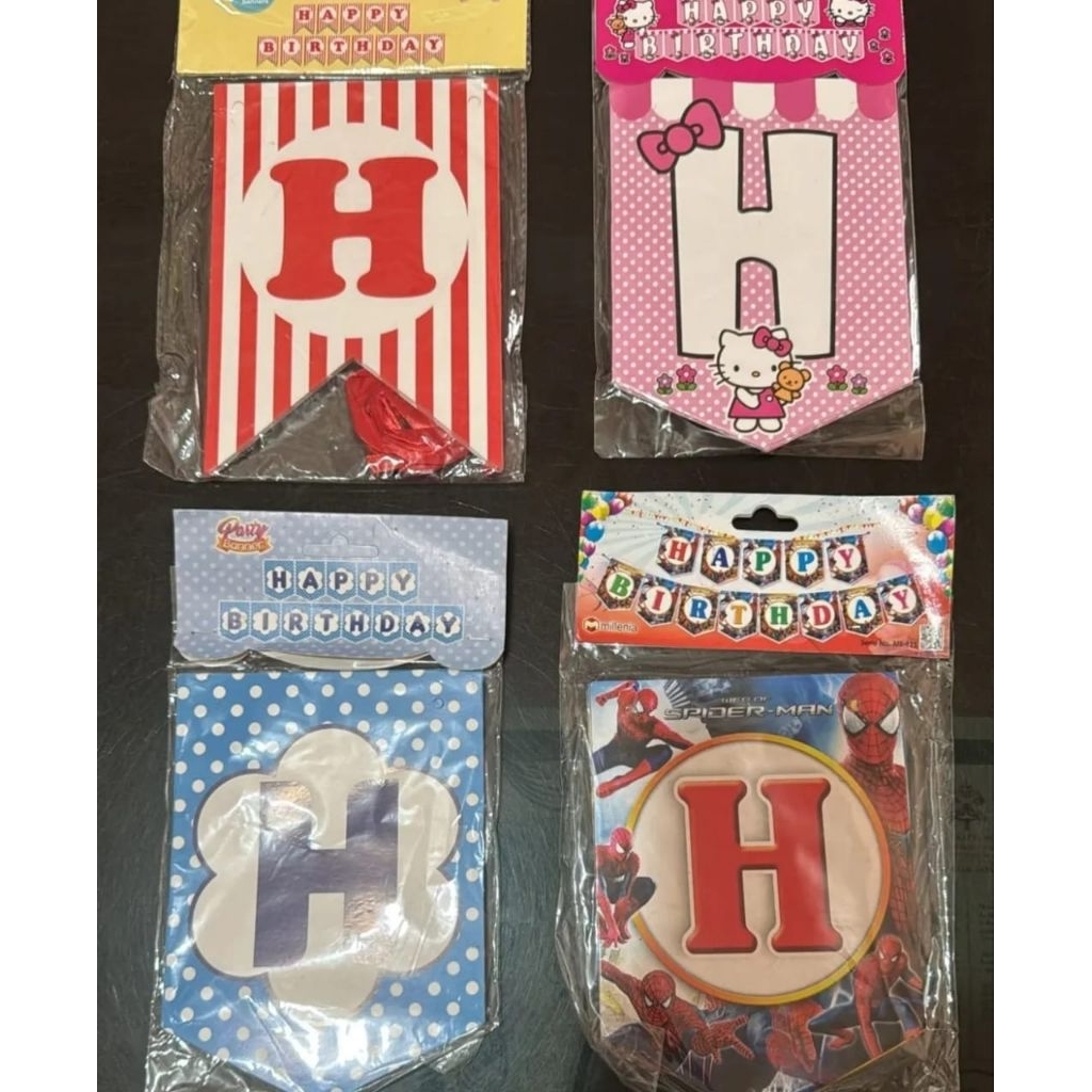 Banner Happy Birthday/Banner Tulisan Happy
Birthday