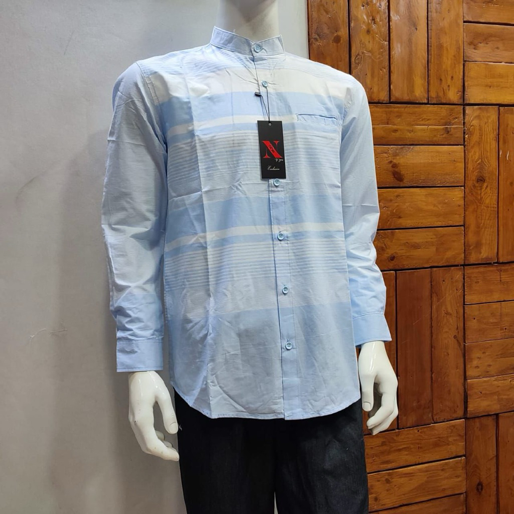 kemeja koko kerah Shanghai n one