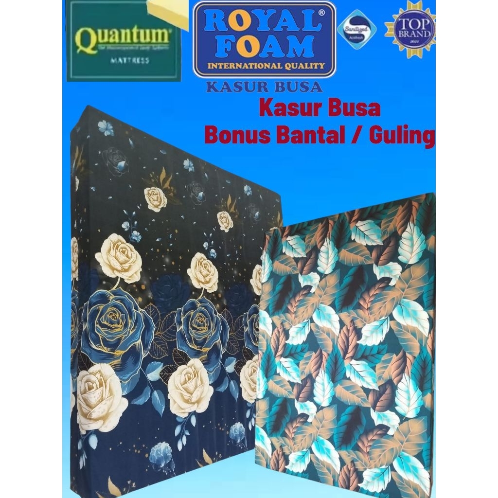 kasur busa royal Quantum 160 x 200 x 10 free bantal