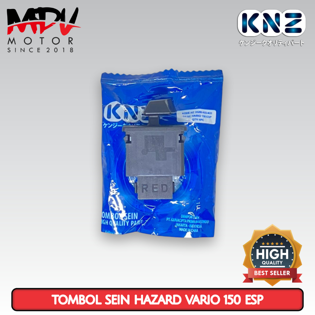 TOMBOL SEIN HAZARD VARIO 150 ESP (K59) KNZ