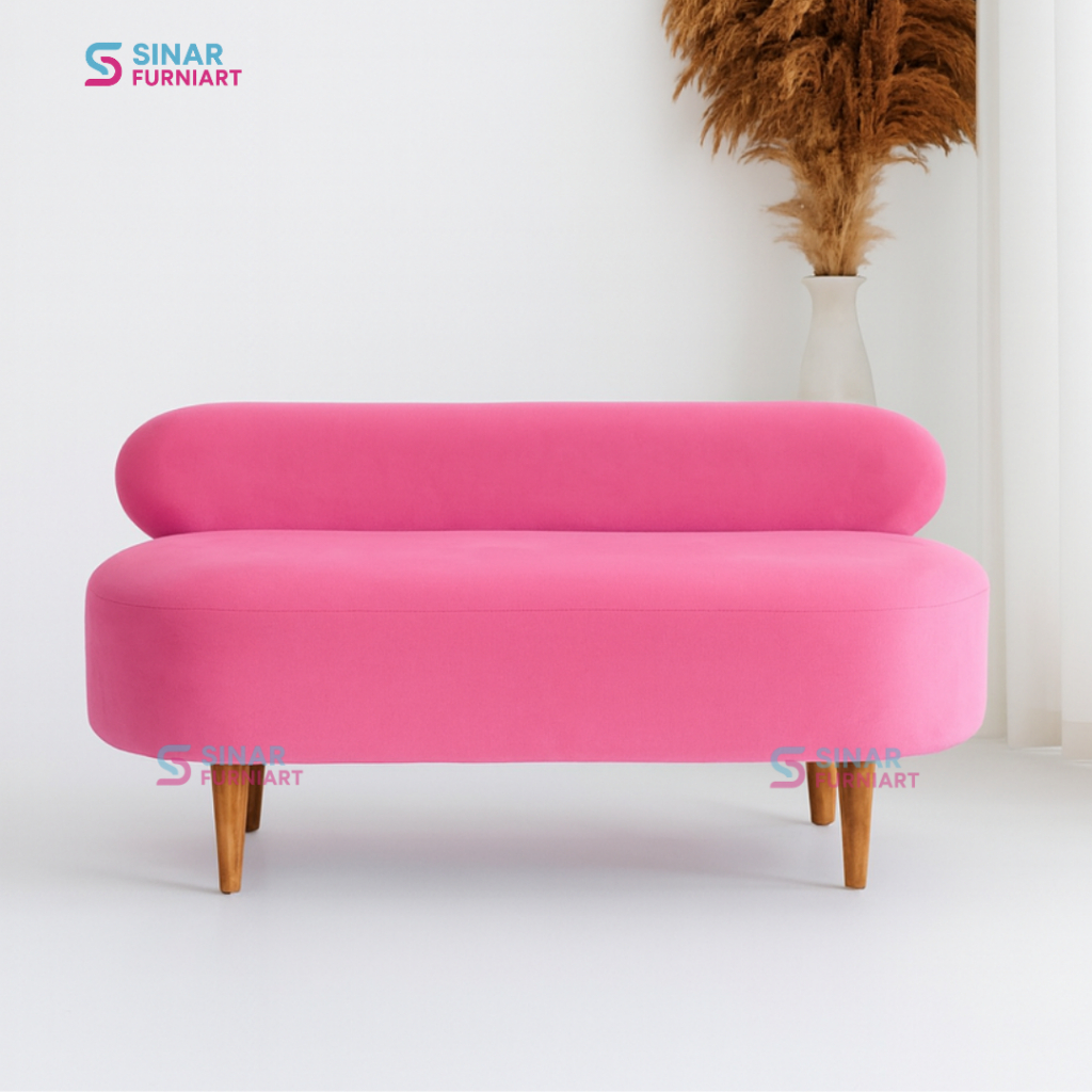 BENCH SOFA MINIMALIS SANDAR - COCOK UNTUK CAFE & RUMAH / SOFA BENCH SCANDINAVIAN ESTETIK & NYAMAN