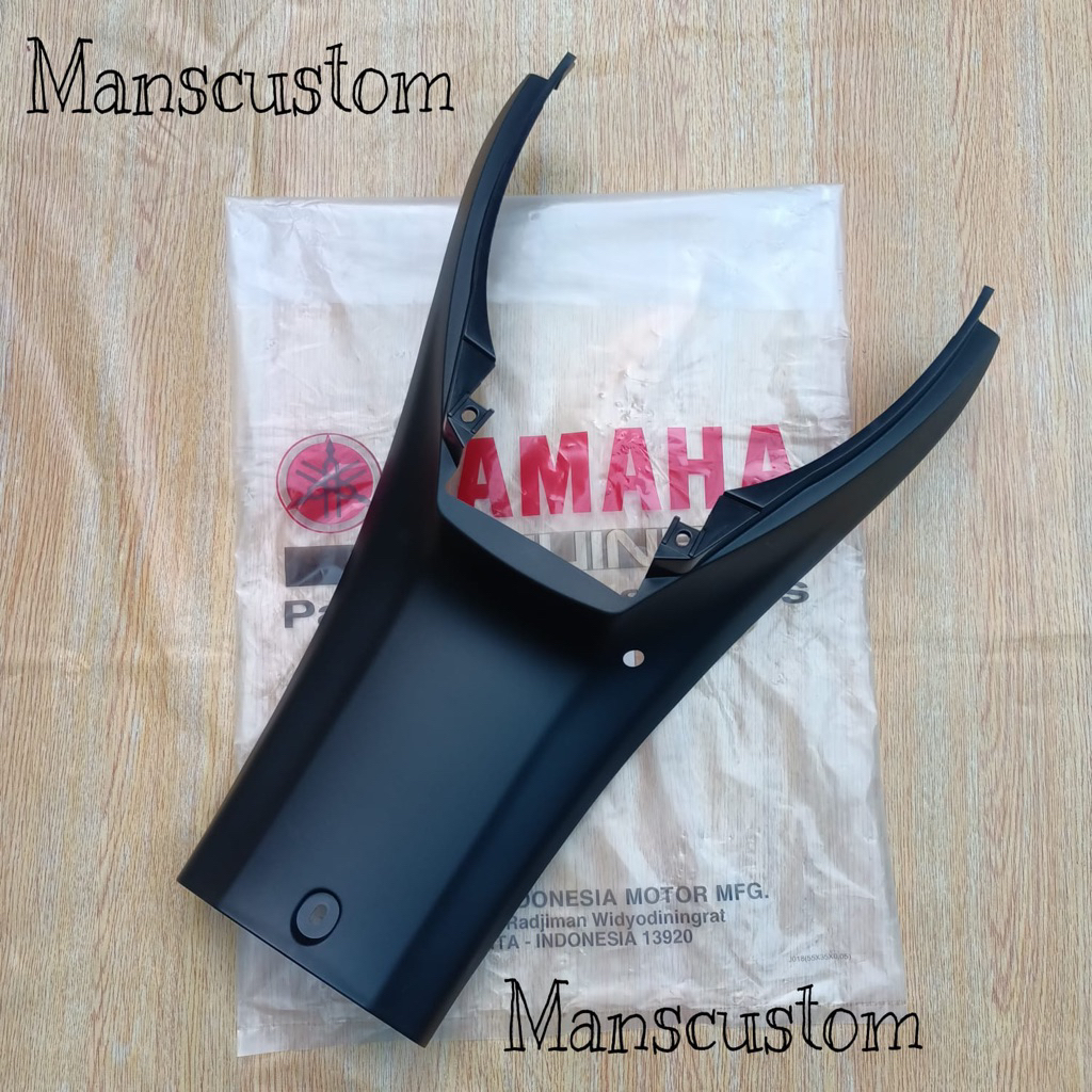 Underseat nouvo lele original cover jok nouvo lele hitam original