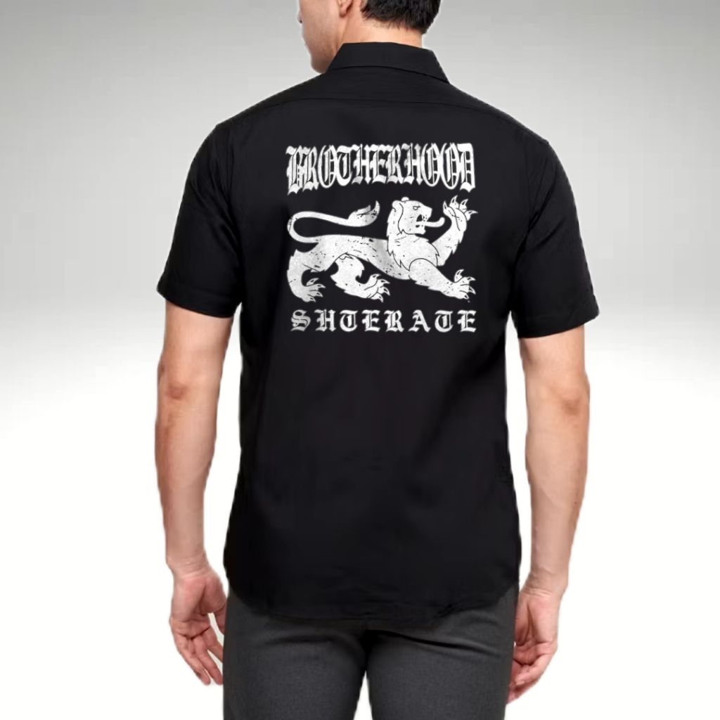 Kemeja Sablon Brotherhood SH Terate
