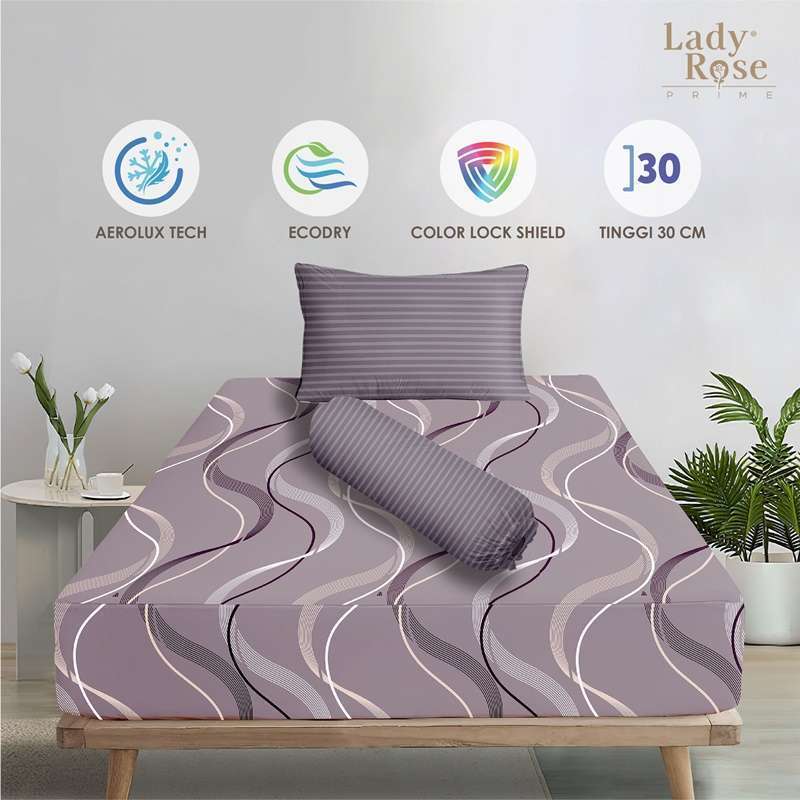 Motif TERBARU Sprei single Ladyrose size 120x200 cm Tinggi 30 cm / sprei anak / sprei 4 kaki