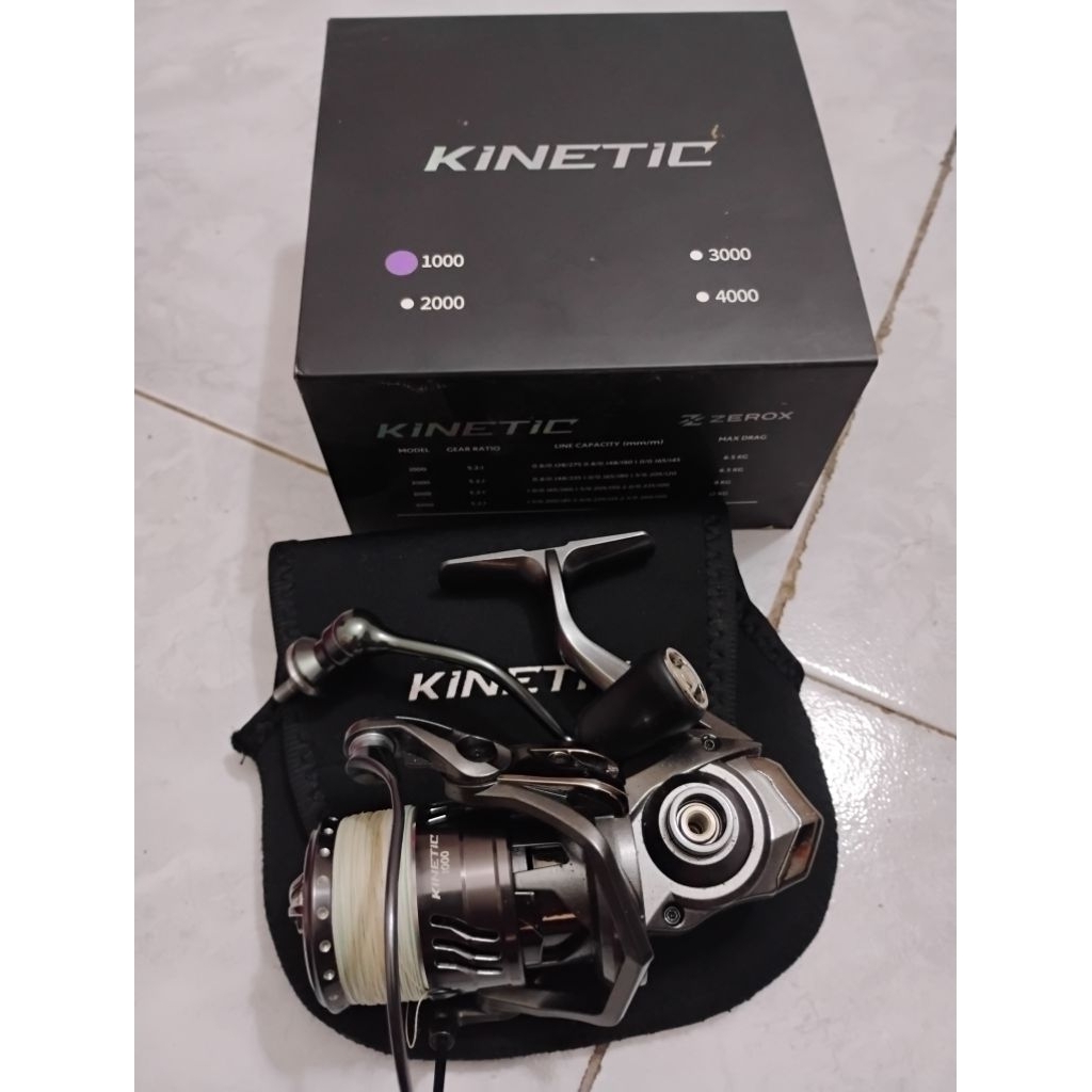 reel zerox kinetic 1000