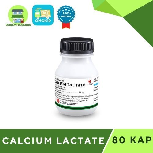 Calcium Lactate | Kalsium Botol