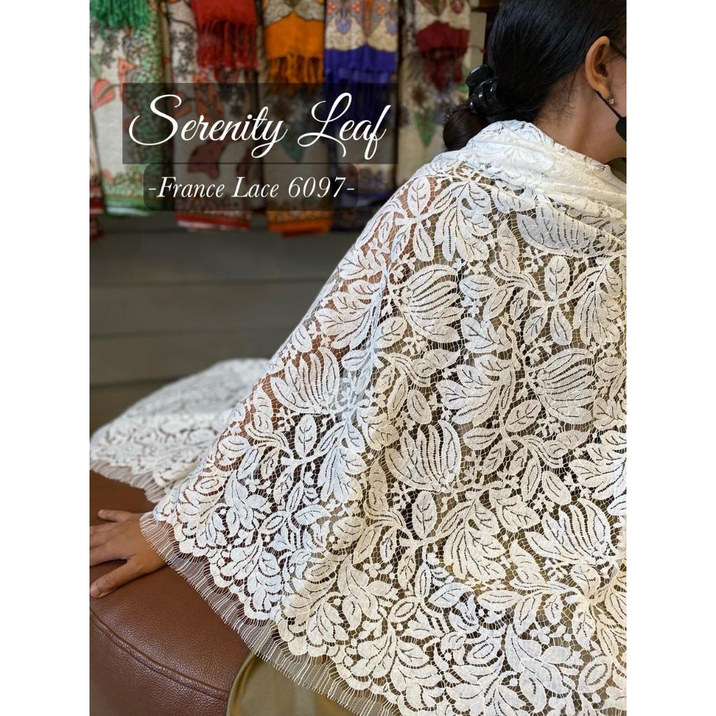 Original France Lace 6097 - ukuran kain 1,8m x 1,1m