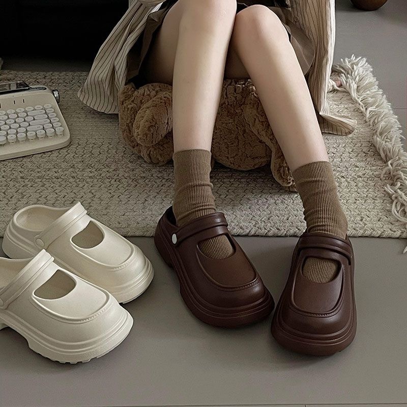 Sandal Wanita  Sandal Wanita Kekinian Sandal Jelly Wanita Sandal Wanita Model Baim Clog Empuk Juga A