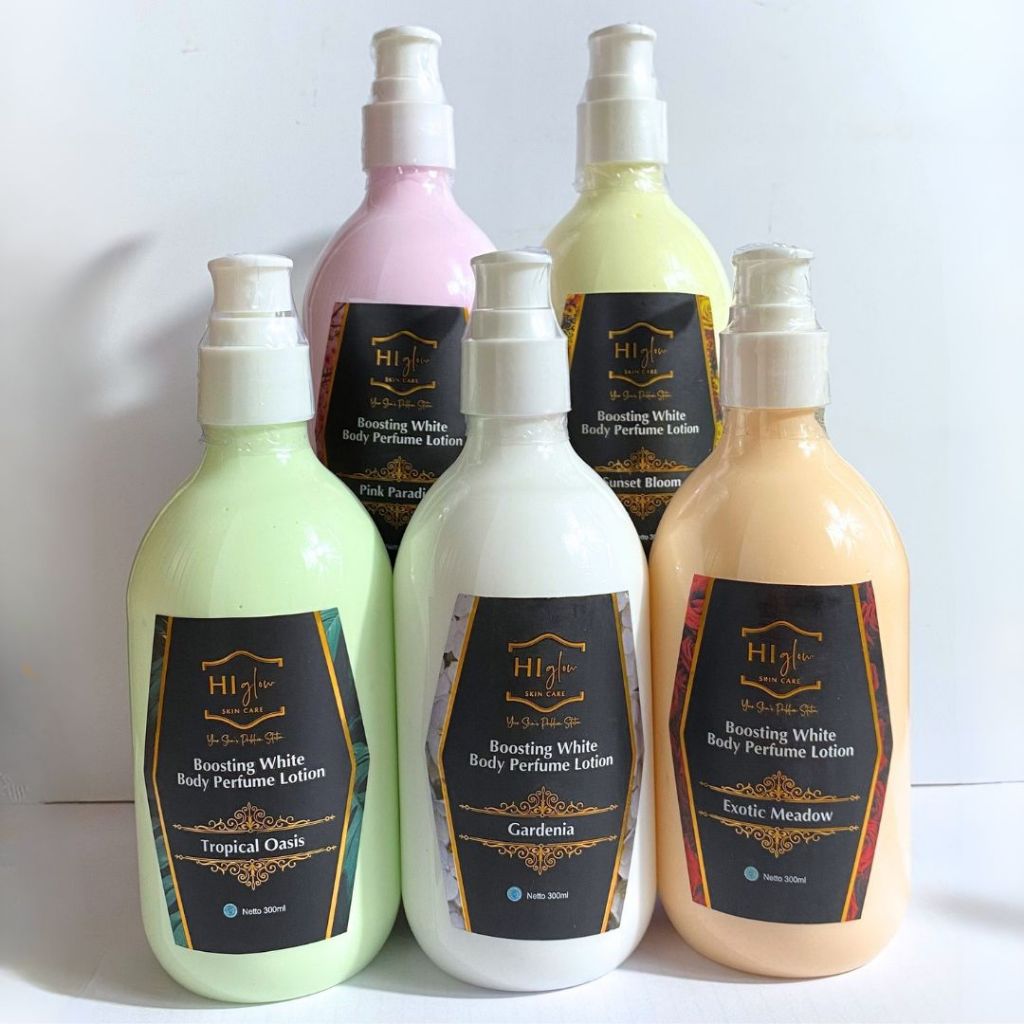 Lotion Boosting Hi Glow Body Perfume Premium Hi Glow Skincare