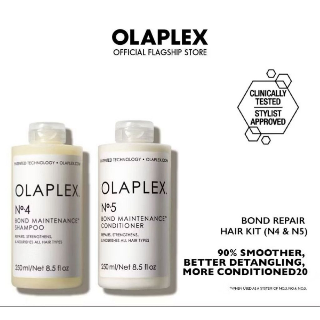 Olaplex combo hemat BOND REPAIR | olaplex no 4 dan 5