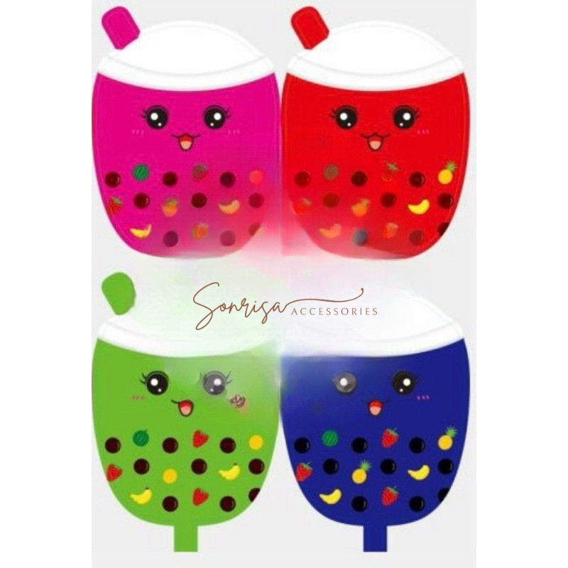 SONRISA - BALON GAS BOBA / BALON BUBBLE TEA / BALON BOBA
