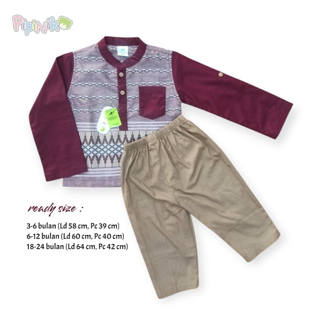 SETELAN KOKO BAYI PIPINIKO || SETELAN BAYI LAKI-LAKI