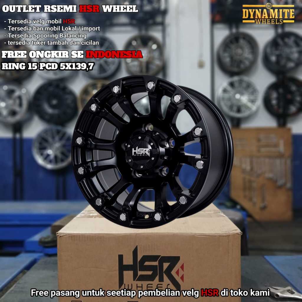 pelek mobil murah ring 15 lubang 5 untuk jumny murah