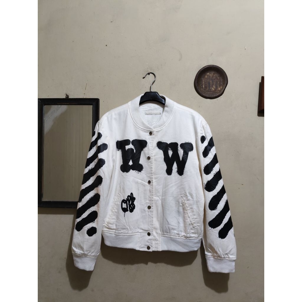 Jaket varsity Off-White c/o Virgil Abloh