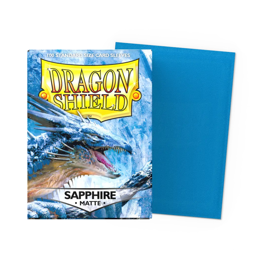 Dragon Shield Sleeve Standard Size Card Sleeve -  Sapphire Matte