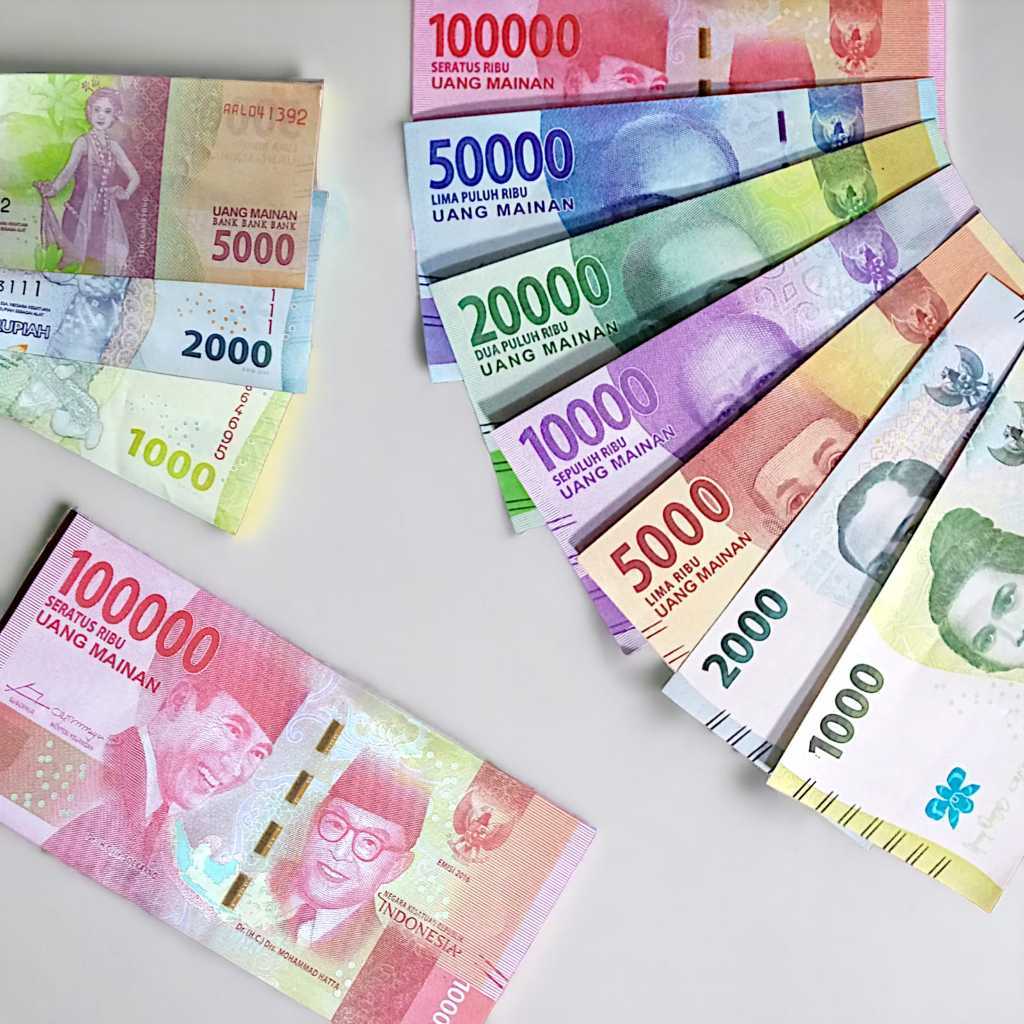 -+1000pcs Uang MAINAN ori - Duit monopoli asli