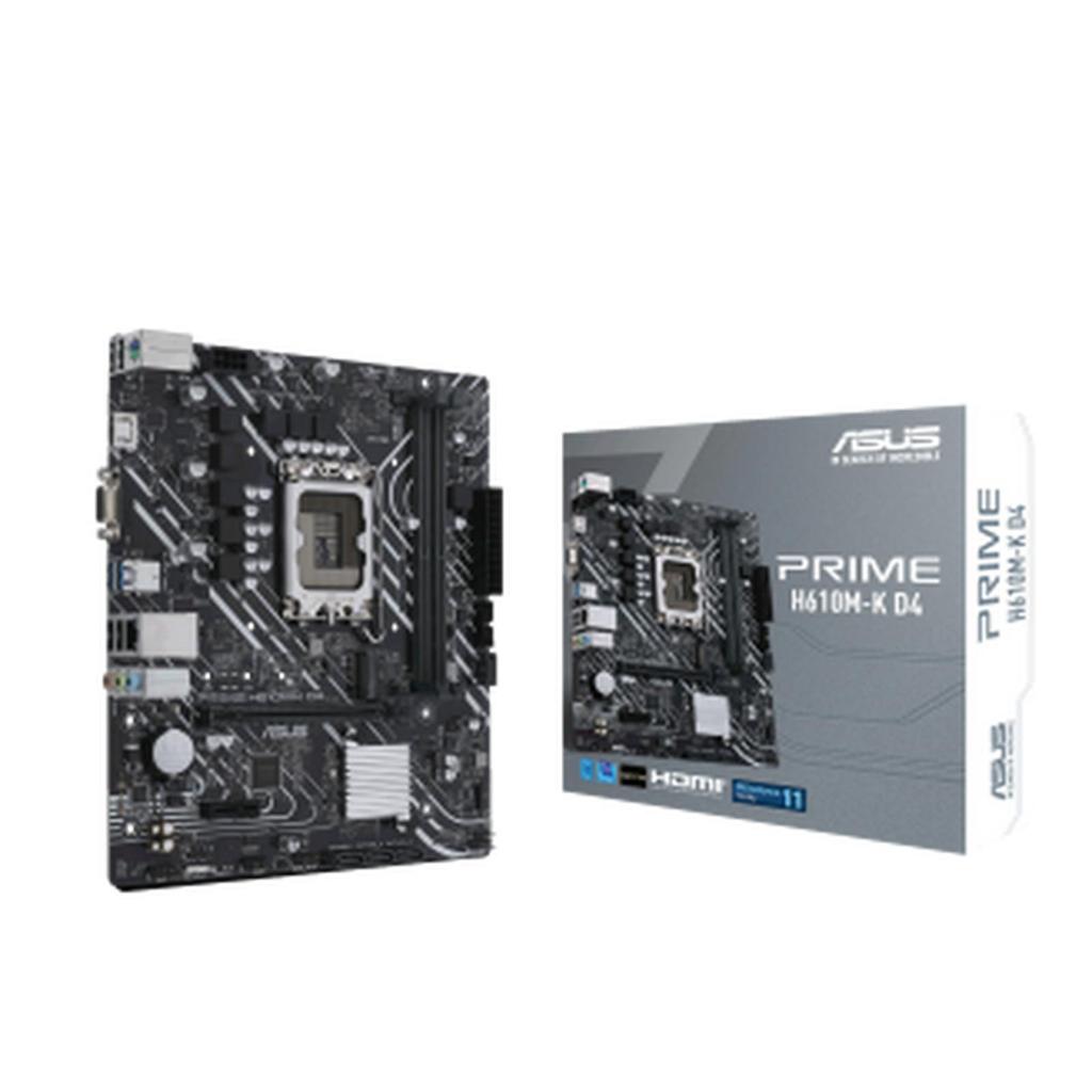 MOTHERBOARD asus H610 M-K D4 mainboard H610MKD4 ASUS intel 1700 RESMI