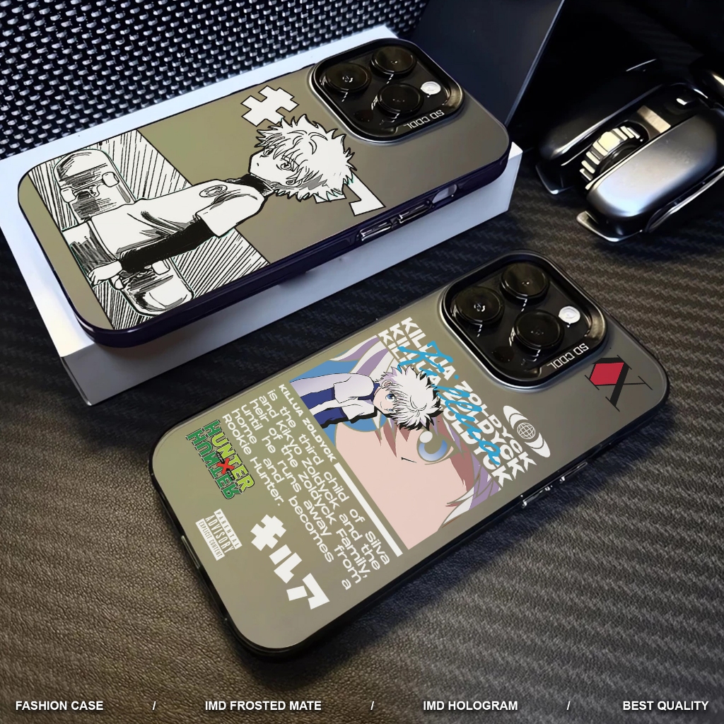 Case IMD Motif Killua Realme C51 C53 C51S C21Y C12 C15 C11 C20 C11 2021 C2 C3 C55 C17 C35 Realme 5 5