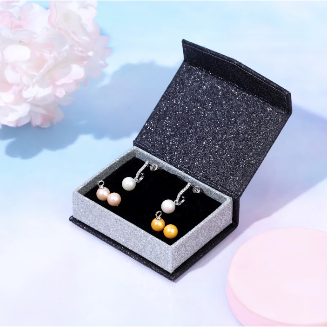 [1 SET = 3 PASANG ANTING] SOPHIE PEARL EARRING SET - her jewellery kalung kristal swarovski lapis em