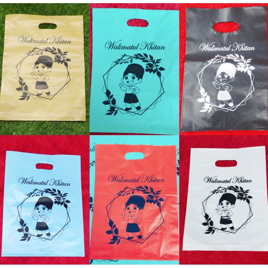 plastik murah, (50pcs,) 25x35, 20x30  plastik khitan, plastik walimatul khitan, plastik sunatan, pla