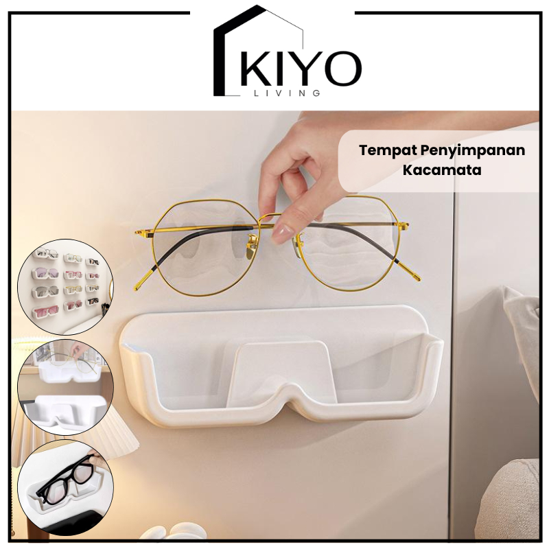 KIYO Rak Tempat Kacamata Gantung Dinding Rak Display Kacamata / Kotak Penyimpanan Kacamata