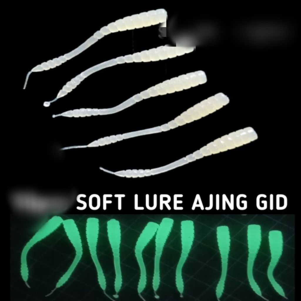 soft lure ajing gid isi 5