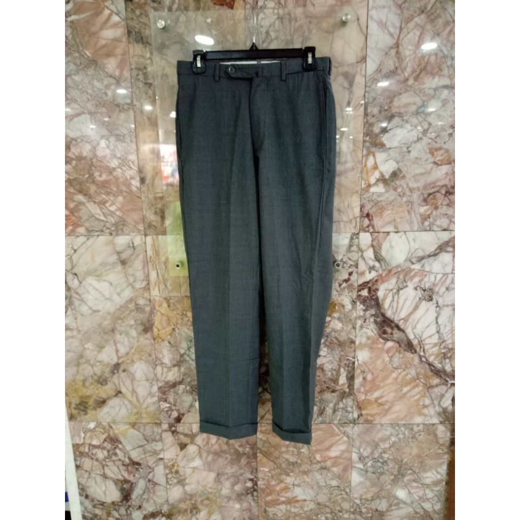sale celana bahan slim fit formal incotex size 29