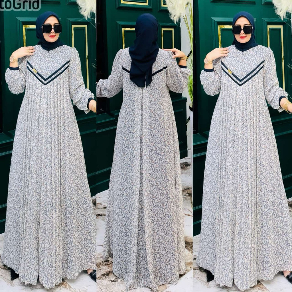 MAHARANI SET JILBAB / Gamis maharani set / COD / elis milano