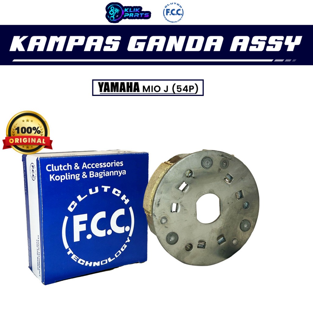 Kampas Ganda Assembly Set Komplit FCC  Mio J (54P) Original