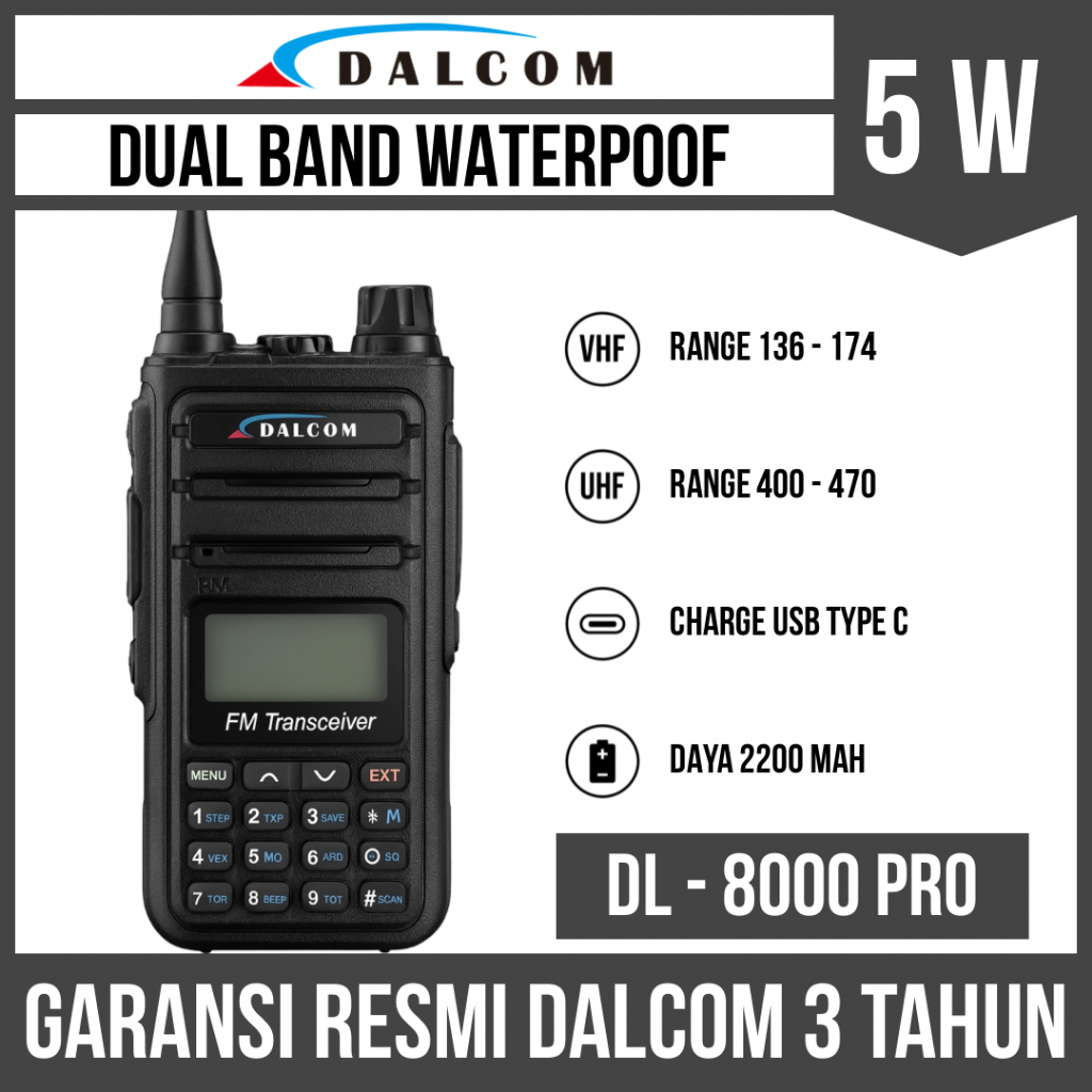 HT DALCOM DL-8000 DUALBAND ORIGINAL