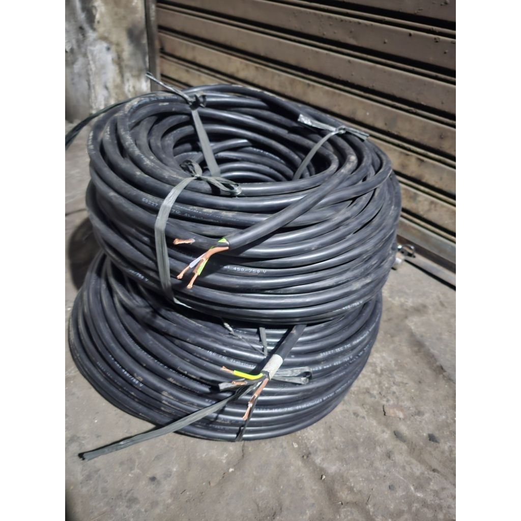 Kabel 4x2,5MM NYYHY Serabut SNI Meteran