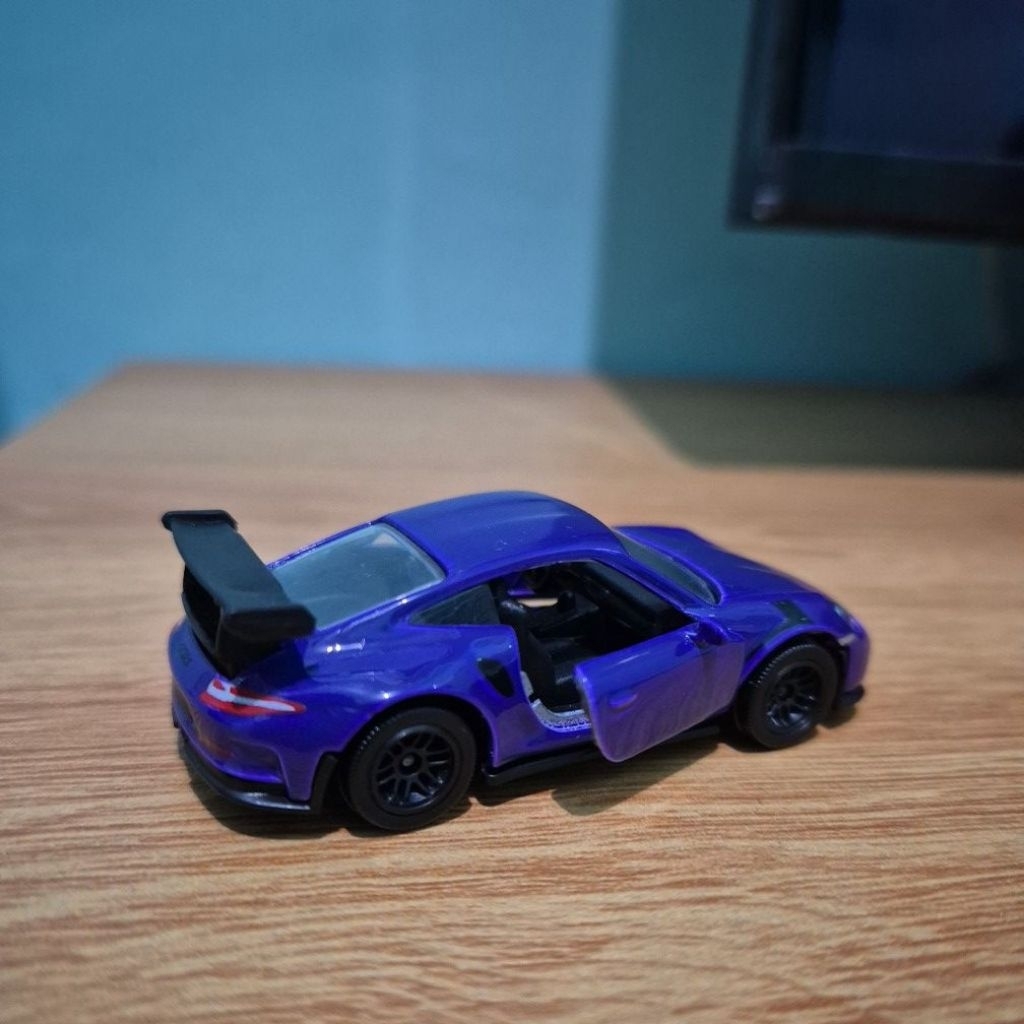 MAJORETTE PORSCHE 911 GT3 RS PURPLE (LOOSE )